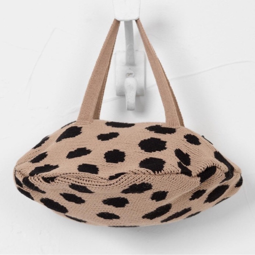 NWT Hansel From Basel Spotted Mini Pita Bag